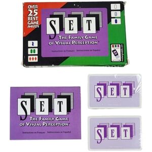 Set The Family Game of Visual Perception Cannei 1991